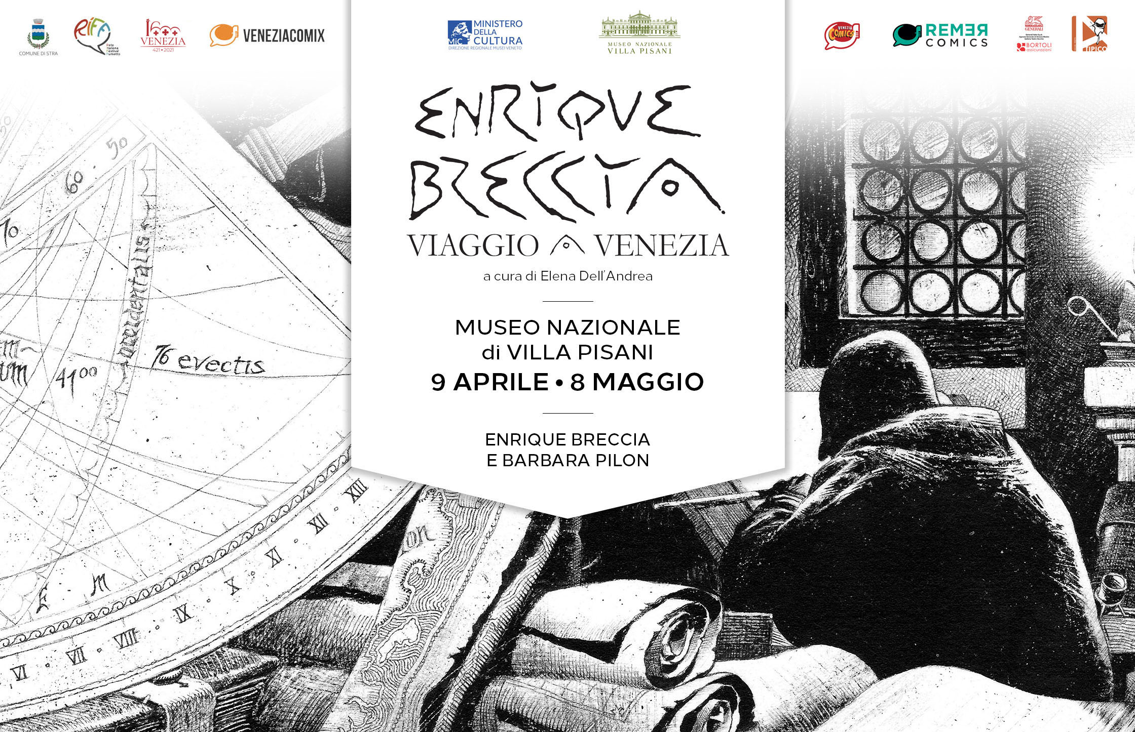 Museo nazionale di Villa Pisani | Enrique Breccia - Viaggio a Venezia